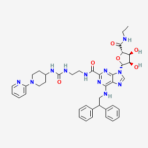 molecular formula C40H47N11O6 B1683377 UK-432097 CAS No. 380221-63-6