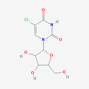 molecular formula C9H11ClN2O6 B016834 5-Chlorouridine CAS No. 2880-89-9