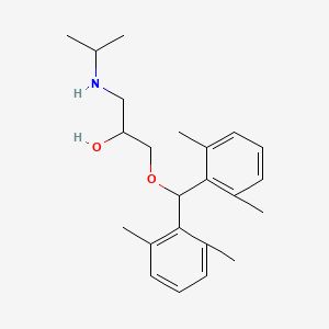 molecular formula C23H33NO2 B1683406 Xipranolol CAS No. 19179-78-3