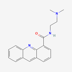 molecular formula C18H19N3O B1683410 吖啶甲酰胺 CAS No. 89459-25-6
