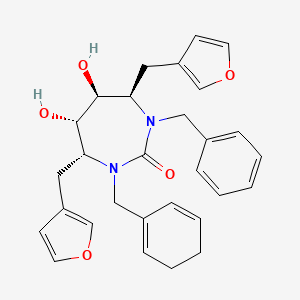 molecular formula C15H18N2O5 B1683419 XV076 CAS No. 177283-87-3