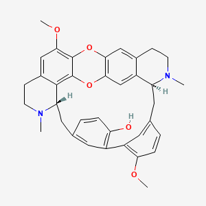 molecular formula C36H36N2O5 B1683445 Yanangcorinin CAS No. 102571-99-3
