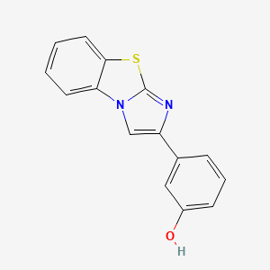 3-Imidazo(2,1-b)benzothiazol-2-ylphenol