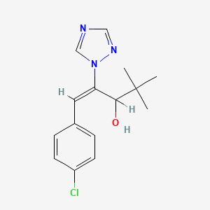 molecular formula C15H18ClN3O B1683454 Uniconazole CAS No. 83657-22-1