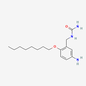 Urea, (5-amino-2-(octyloxy)benzyl)-