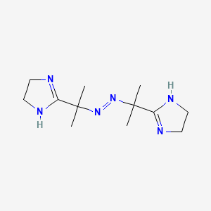 1,2-Bis(2-(4,5-dihydro-1H-imidazol-2-yl)propan-2-yl)diazene