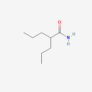 molecular formula C8H17NO B1683473 Valpromide CAS No. 2430-27-5