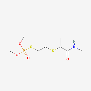 molecular formula C8H18NO4PS2 B1683475 Vamidothion CAS No. 2275-23-2