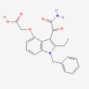 molecular formula C21H20N2O5 B1683477 Varespladib CAS No. 172732-68-2