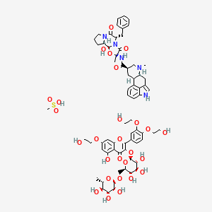 molecular formula C67H82N5O27S B1683487 Venelbin CAS No. 76515-02-1