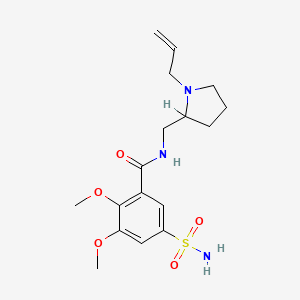 molecular formula C17H25N3O5S B1683490 维拉利派立 CAS No. 66644-81-3