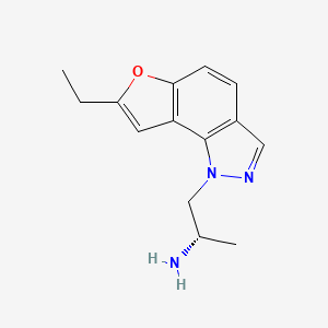 molecular formula C14H17N3O B1683498 YM348 CAS No. 372163-84-3
