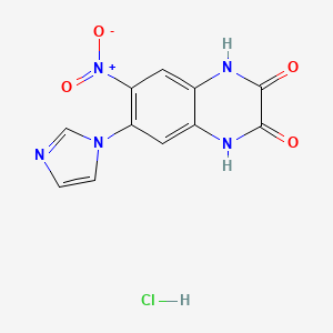 molecular formula C11H8ClN5O4 B1683507 YM 900 CAS No. 154164-30-4