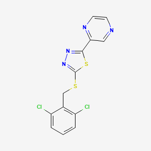 molecular formula C13H8Cl2N4S2 B1683513 Yoda-1 CAS No. 448947-81-7