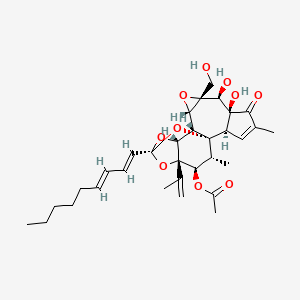 molecular formula C32H42O10 B1683526 元胡定 CAS No. 76402-66-9