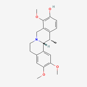 molecular formula C21H25NO4 B1683529 Yuanhunine CAS No. 104387-15-7