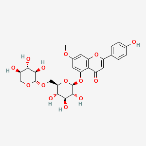 molecular formula C27H30O14 B1683530 Yuankanin CAS No. 77099-20-8