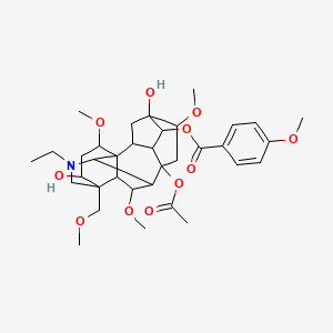 molecular formula C35H49NO11 B1683533 Yunaconitine CAS No. 70578-24-4