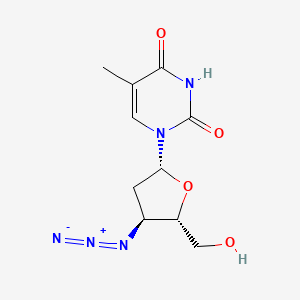 molecular formula C10H13N5O4 B1683550 Zidovudine CAS No. 30516-87-1