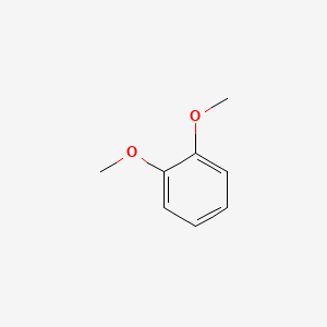 molecular formula C8H10O2 B1683551 1,2-Dimethoxybenzene CAS No. 91-16-7