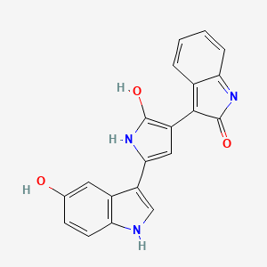 molecular formula C20H13N3O3 B1683560 Violacein CAS No. 548-54-9