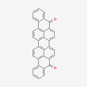 molecular formula C34H16O2 B1683561 Dibenzanthrone CAS No. 116-71-2