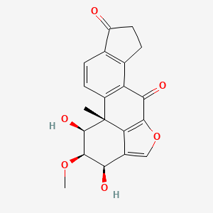 molecular formula C20H18O6 B1683570 Viridiol CAS No. 23820-80-6