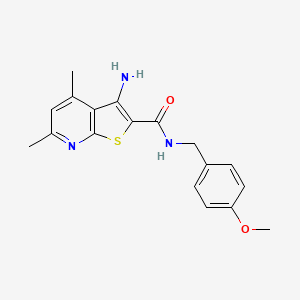 molecular formula C18H19N3O2S B1683575 VU0152100 CAS No. 409351-28-6
