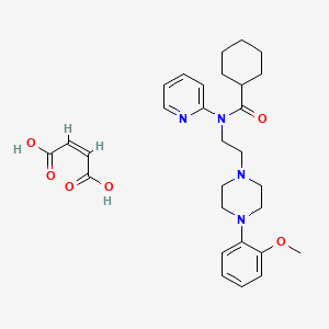 molecular formula C29H38N4O6 B1683584 WAY-100635 maleate CAS No. 1092679-51-0