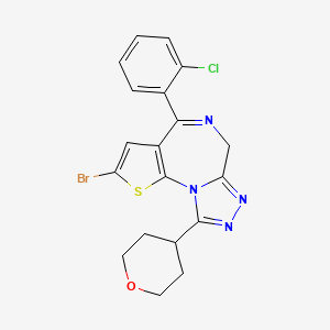 molecular formula C19H16BrClN4OS B1683587 We 1008 CAS No. 71547-95-0