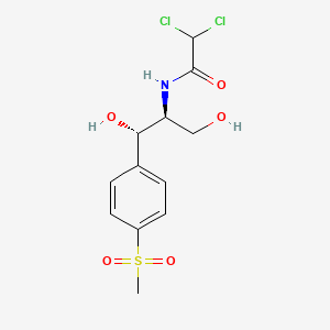 molecular formula C12H15Cl2NO5S B1683590 ent-Thiamphenicol CAS No. 19934-71-5