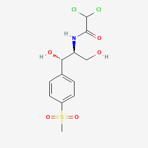 molecular formula C12H15Cl2NO5S B1683590 Racephenicol CAS No. 19934-71-5