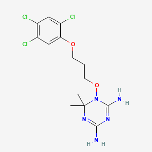molecular formula C14H18Cl3N5O2 B1683595 WR99210 CAS No. 47326-86-3