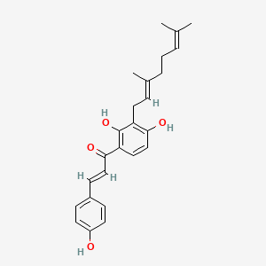 molecular formula C25H28O4 B1683599 Xanthoangelol CAS No. 62949-76-2