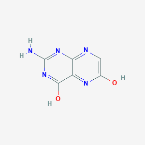 molecular formula C6H5N5O2 B1683600 Xanthopterin CAS No. 119-44-8
