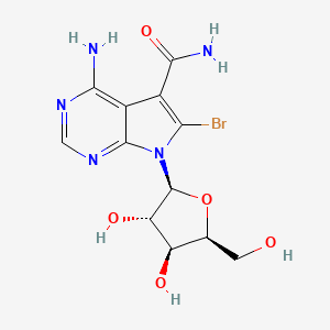 molecular formula C12H14BrN5O5 B1683607 Xylocydine 