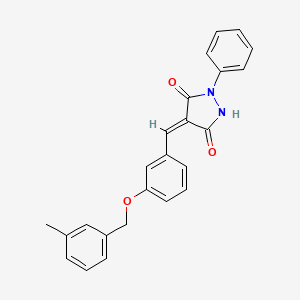 molecular formula C24H20N2O3 B1683609 LY164929 CAS No. 429653-73-6