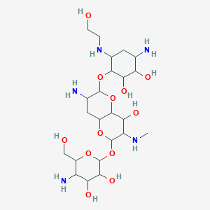 molecular formula C23H45N5O12 B1683618 Youlemycin CAS No. 110207-81-3