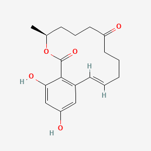 molecular formula C18H22O5 B1683625 Zearalenone CAS No. 17924-92-4