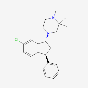 molecular formula C22H27ClN2 B1683627 Zicronapine CAS No. 170381-16-5