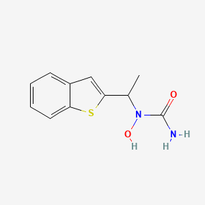 molecular formula C11H12N2O2S B1683628 Zileuton CAS No. 111406-87-2