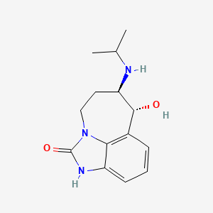 molecular formula C14H19N3O2 B1683629 齐帕特罗 CAS No. 119520-05-7
