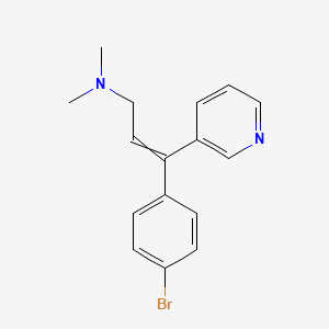 molecular formula C16H17BrN2 B1683631 Zimeldine CAS No. 56775-88-3