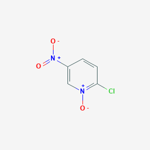 molecular formula C5H3ClN2O3 B168364 2-Chloro-5-nitro-1-oxidopyridin-1-ium CAS No. 13198-73-7