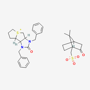 molecular formula C32H40N2O5S2 B1683645 Trimethaphan Camsylate CAS No. 68-91-7