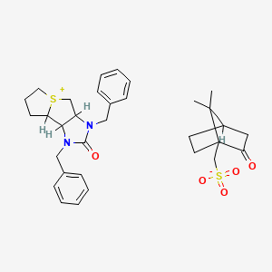 molecular formula C32H40N2O5S2 B1683645 Trimethaphan camsylate CAS No. 68-91-7