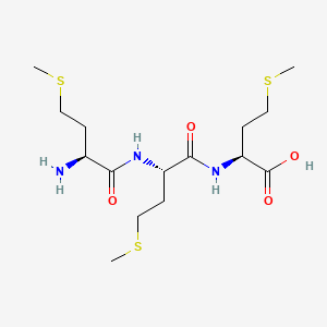molecular formula C15H29N3O4S3 B1683646 Trimethionine CAS No. 14486-15-8