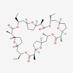 molecular formula C43H70O12 B1683658 Trinactin CAS No. 7561-71-9