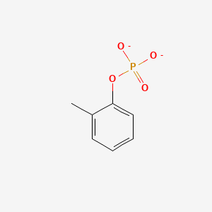 molecular formula C21H21O4P B1683661 三邻甲酚磷酸酯 CAS No. 78-30-8