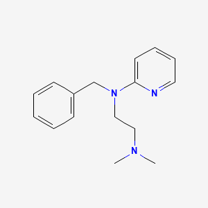 molecular formula C16H21N3 B1683666 Tripelennamine CAS No. 91-81-6